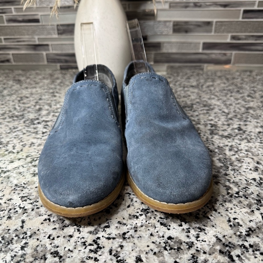 HP By Hushpuppies Women's Blue Moyen Flats Size 8.5 - Picture 4 of 9